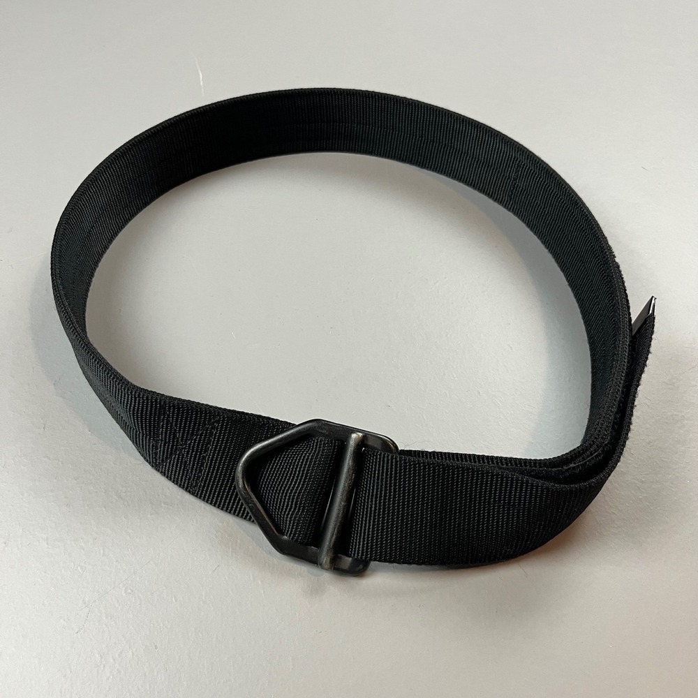 Galco Instructors Belt Men Medium Black Tactical Nylon Webbing D-Ring T-IBR-MED
